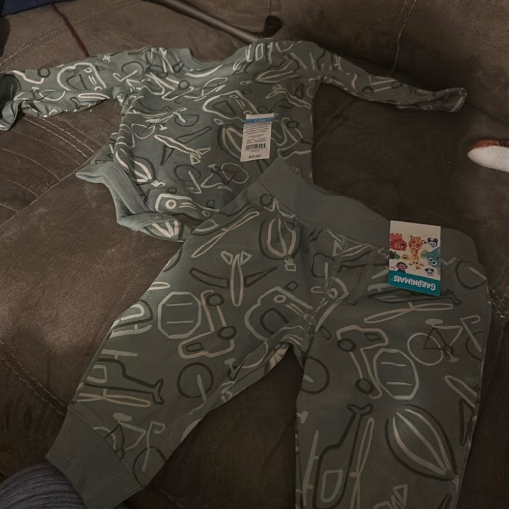 Matching shirt and pants